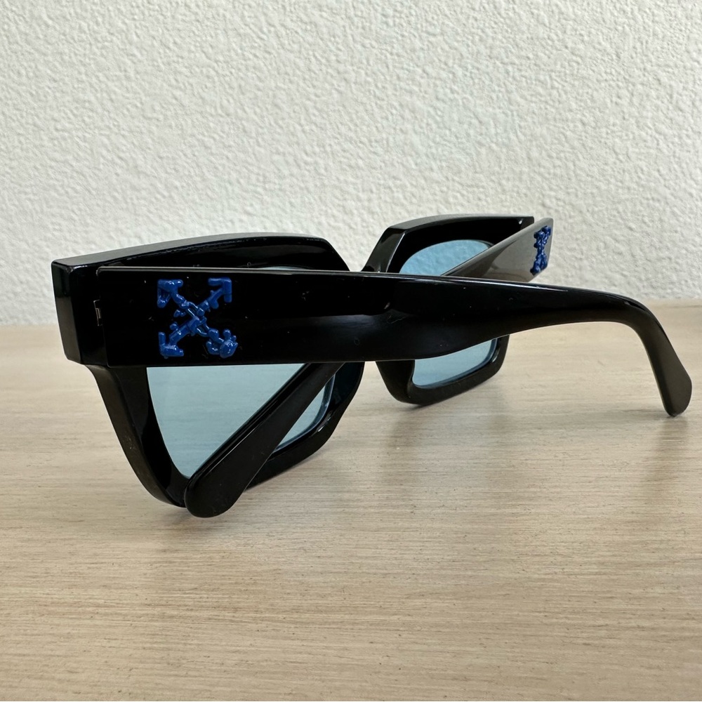 “Off White” Blue Tint Sunglasses